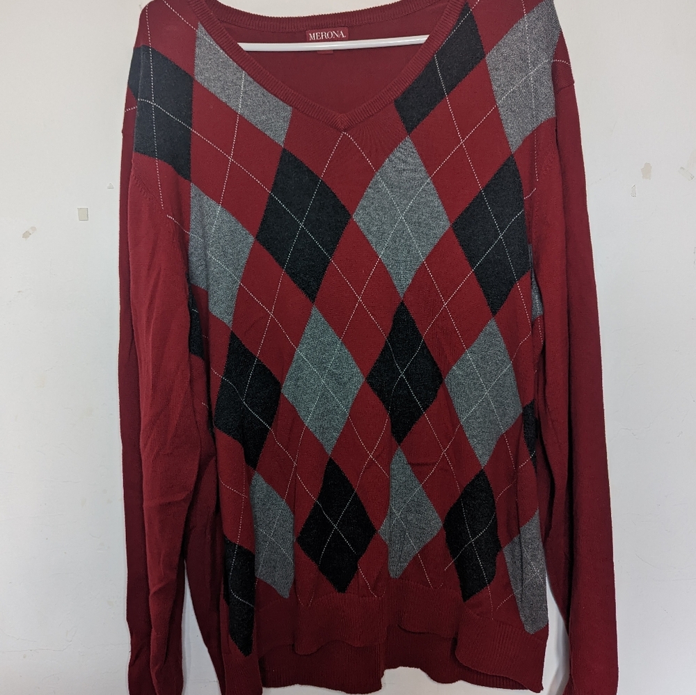 Merona Argyle Sweater